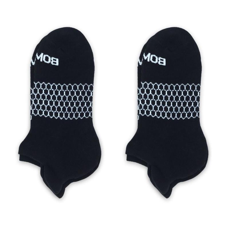 [2/3/5 Pack] BOMBA Honeycomb Ankle Socks – Unisex Running Socks for Women & Men | Moisture-Wicking, Arch Support, Anti-Blister Design, Seamless Toe & Compression Fit