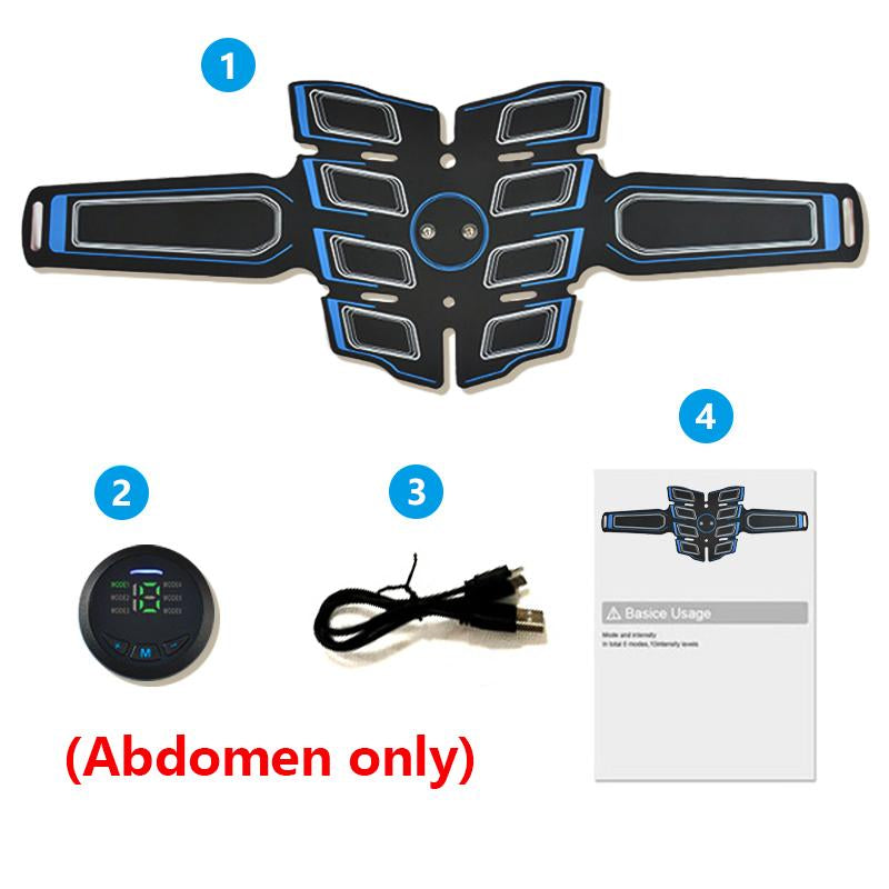 Fitness Belt Abs Stimulator Muscle Training Fitness Workout Equipment Ab Core Toner Belt for Abdominal/Arm/Leg for Home Use