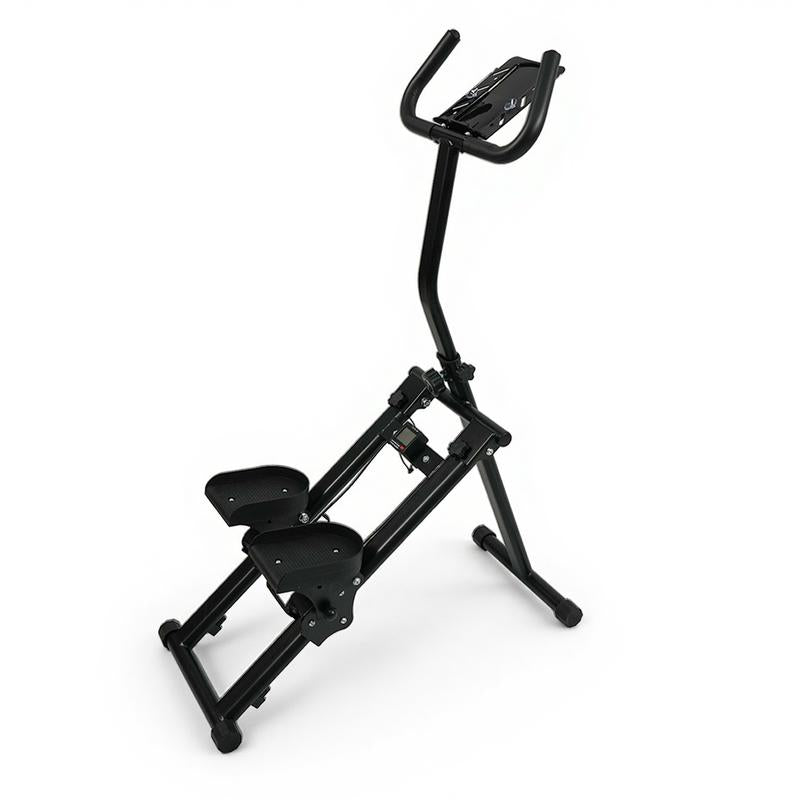 KYOUBY Stair Stepper for Home-Upgrade Vertical Climber Workout Machine for Full-Body Exercise Climber Fitness Equipment with Stable Frame Adjustable Bicycle Handle Stair Climber