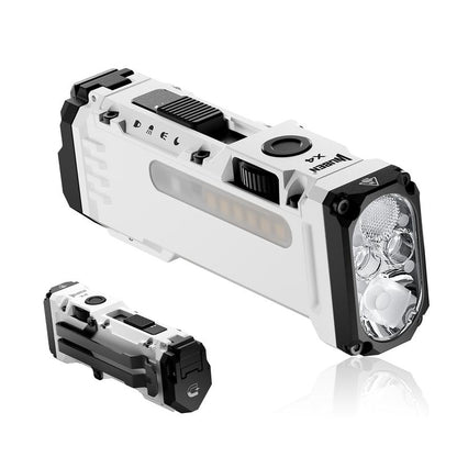 WUBEN X4 1500 Lumens EDC Flat Flashlight, RGB Mood Light & Side Camping Lamp, Instant-On Tail Switch, USB-C Rechargeable, IP68 Waterproof for Camping, Hiking, Night Patrol
