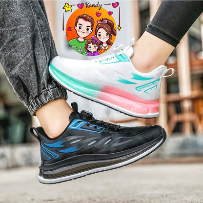 Unisex Running Trainer Sporty Light-Weighted Casual Sneakers All Seasons Anti-Slippery Extra Comfort