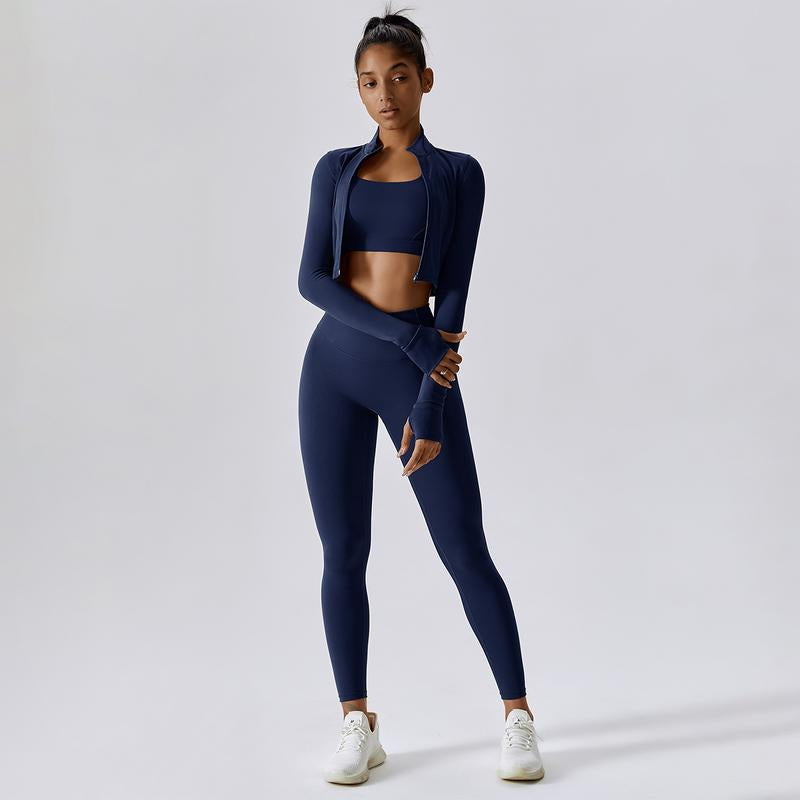 MASKERT “2-Piece Set”Women'S Set, Sports Set, Tight Fitting Set, Running Set, Yoga Set, High Elasticity, Skin Friendly and Comfortable