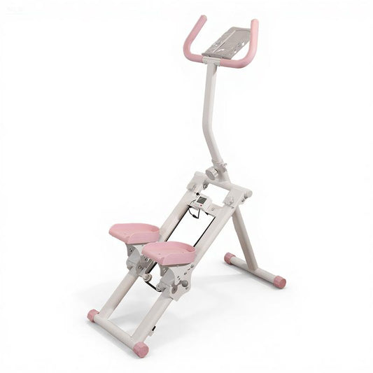 KYOUBY Stair Stepper for Home-Upgrade Vertical Climber Workout Machine for Full-Body Exercise Climber Fitness Equipment with Stable Frame Adjustable Bicycle Handle Stair Climber